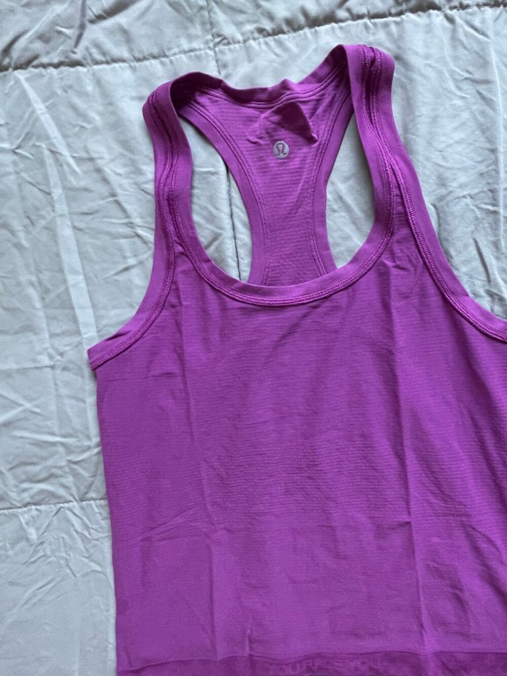 Lululemon Tank Top Womens Eggplant Racerback Size 4